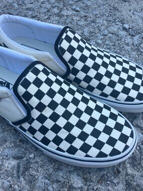 Vans Slip-On Checkerboard Black and White